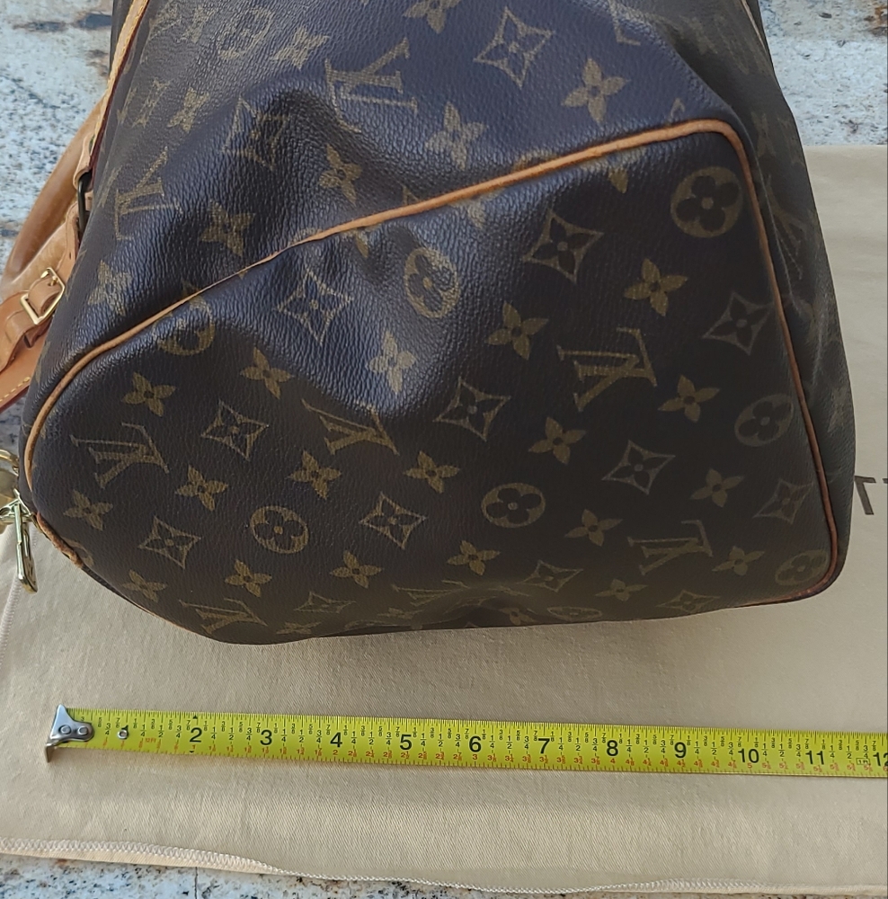 💥💥💥 SOLD💥💥💥 Vintage Louis Vuitton Monogram Brown Keepall 45 Bag - Picture 16 of 17
